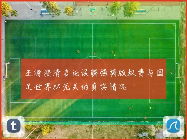 王涛澄清言论误解强调版权费与国足世界杯无关的真实情况